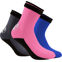 Snorkel socks non-slip cold warm diving socks anti coral beach swimming high top 2MM thick diving shoes