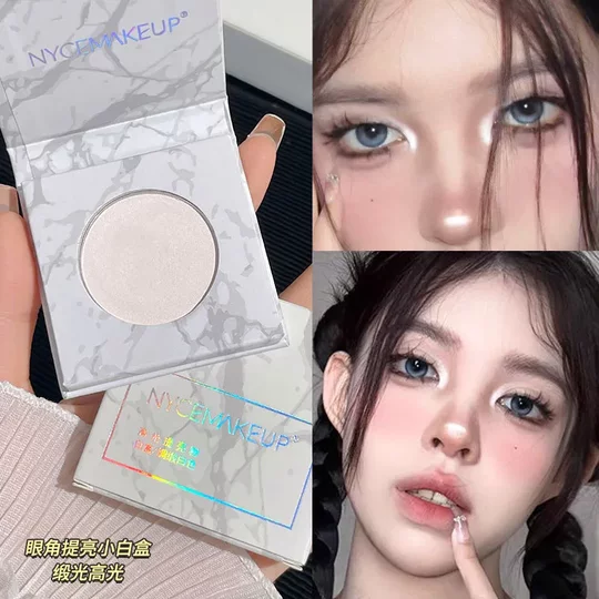 NyceMakeup/NYCE Highlight Contouring Palette Matte Face Brightening Shadow Powder Side Eyeshadow Glitter