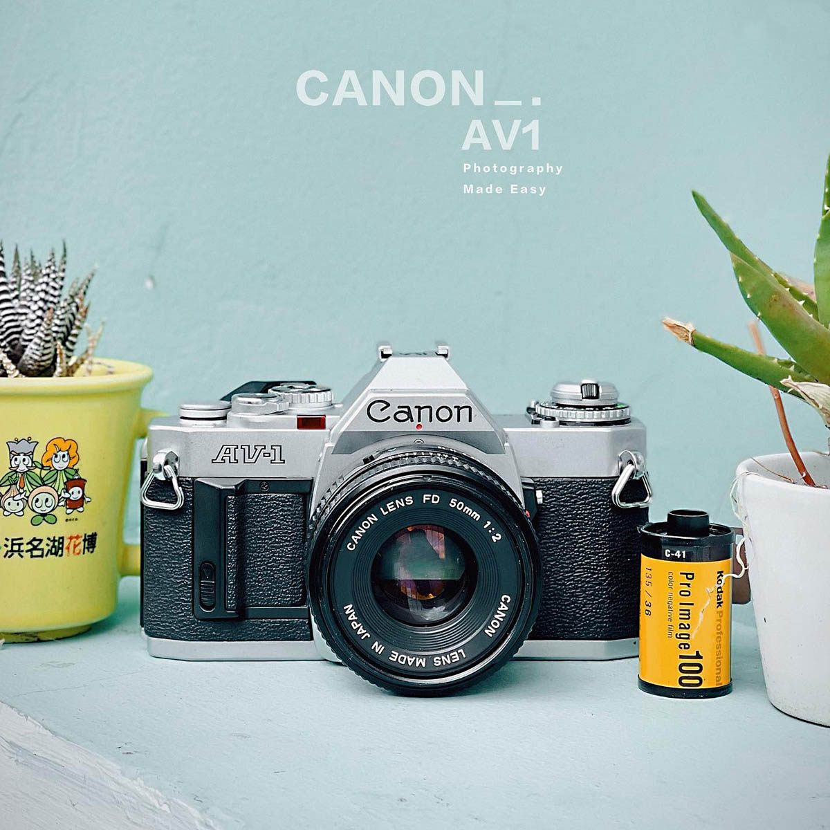 复古摄影爱好者注意！佳能AV-1胶卷单反相机，带你重回胶片黄金年代！-旁轴相机-淘宝好物网