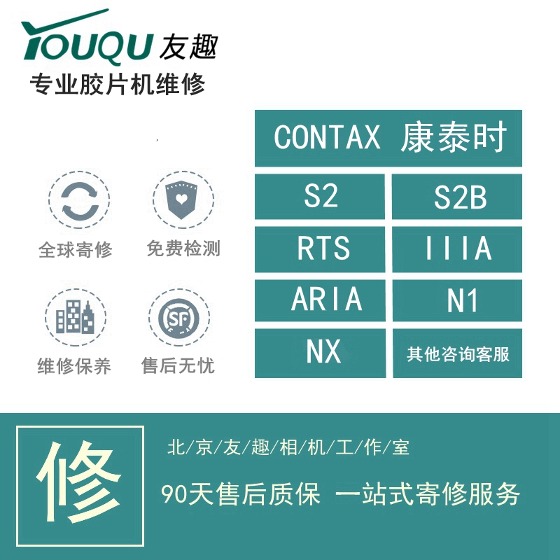 CONTAX Conte time S2 RTS ARIA N1 NX negatives camera maintenance and maintenance