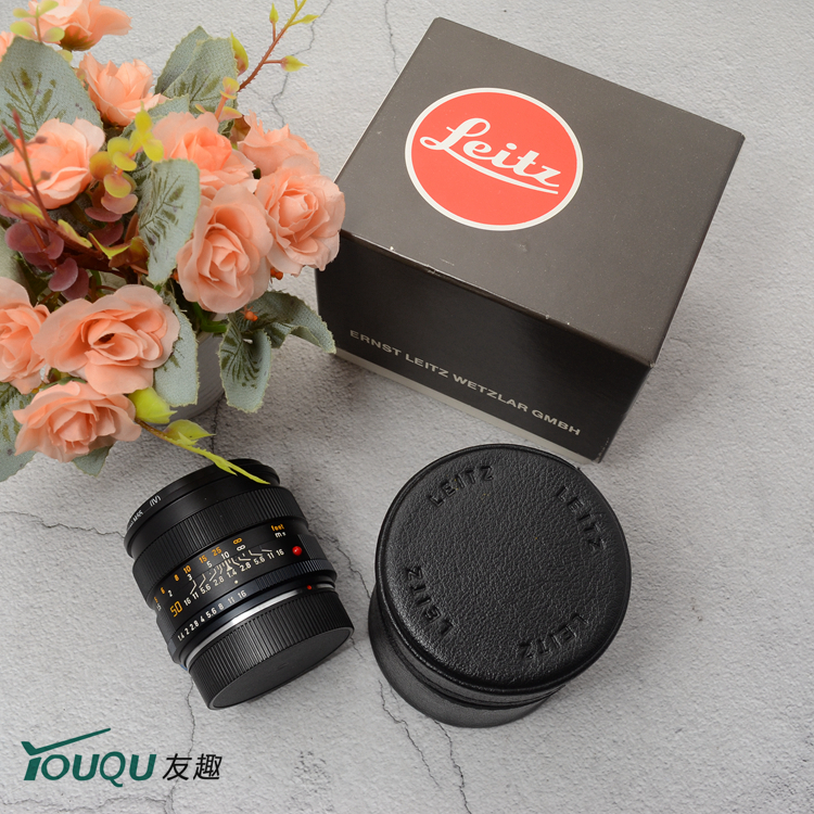 LEICA Leica R 50 1 4 50MM F1 4 50 2 F2 E60 ROM Single eye manual lens