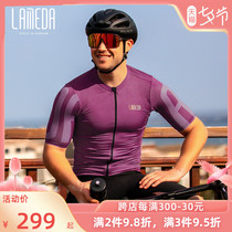 Lambada Tight Mens Riding Suit Short Sleeve Summer Speed Dry Blouse Mountain Road Bike Bike Clothing Equipment