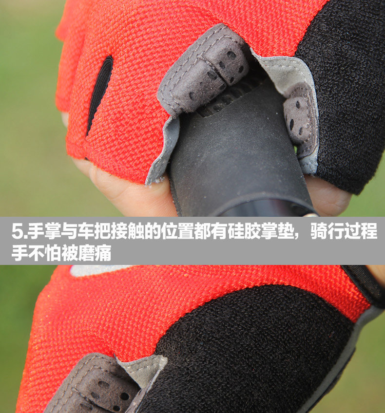 Gants pour vélo mixte BIG CAT - Ref 2238297 Image 10