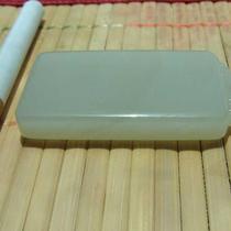 (Versatile and exquisite) (Jade material is warm and delicate) Qinghai Jade (green and white light sugar color)-Pingan Brand-4#