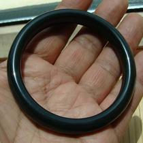 (Jade materials are scarce) (Collection level - can be used as specimens) Qinghai Jade (black and green fine material) - bracelet - 1#