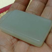 (Versatile and exquisite) (Jade material is warm and delicate) Qinghai Jade (green and white light sugar color)-Pingan Brand-5#