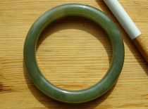 (Cost price promotion) Qinghai Jade (green jade--fine jade material---good gift)---bracelet--3#