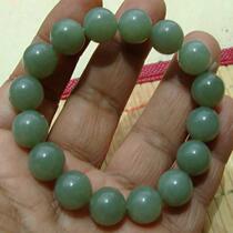 (Versatile and exquisite) (Jade material is gentle and fine in workmanship) Qinghai Jade (green and white jade) - Bracelet 16 pieces - 6#