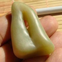 (Versatile---Welfare in the store) (Jade material is warm and moist) Qinghai Jade (green and yellow material)---Pendant