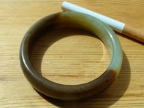 (Big bonus---Weimeis Qinghai-colored sugar-packed green material) Qinghai Jade-----Bracelet-----23#