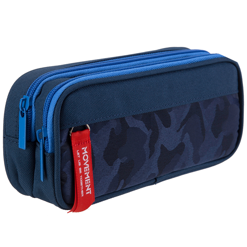 Powerful pencil bag large capacity multi-layer function simple cartoon cute male and female primary and secondary school students pencil stationery box storage