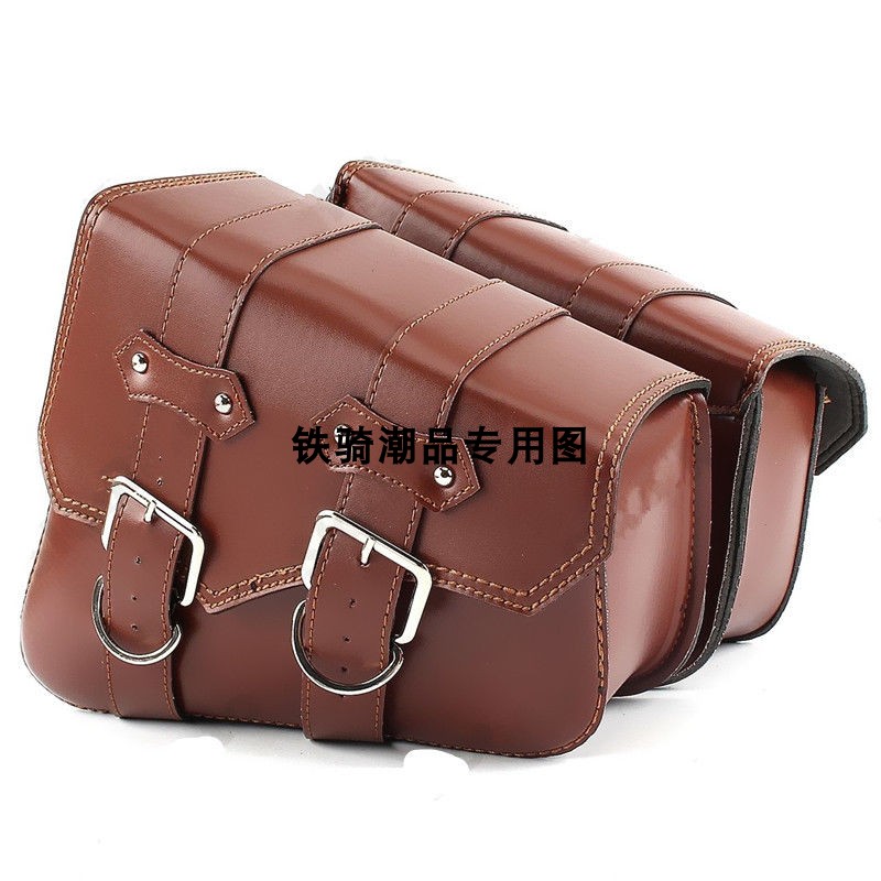 Xe máy tam giác túi Harley Cruise Prince retro Long Jia Benda XL883 1200 bên túi phổ - Xe máy Rider thiết bị đồ bảo vệ đầu gối