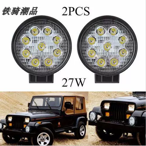Xe máy siêu sáng led xe điện đèn pha đèn pha spotlight 12V-36V sửa đổi xe máy lừa đảo bên ngoài đèn tour - Đèn xe máy