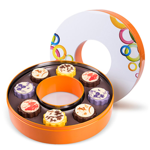 哈比利中秋节广式巧克力冰皮月饼