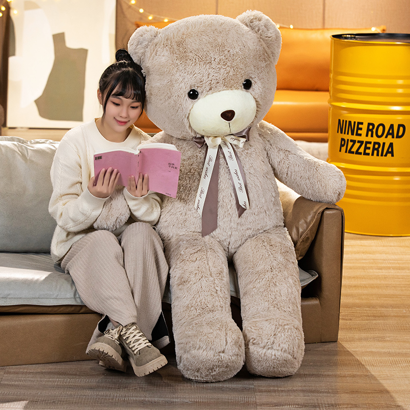 Plush Toy Big Bear Doll Extra-Large Doll Girl Sleeping Cuddle Bear Teddy Bear Doll Panda Puppy Bear