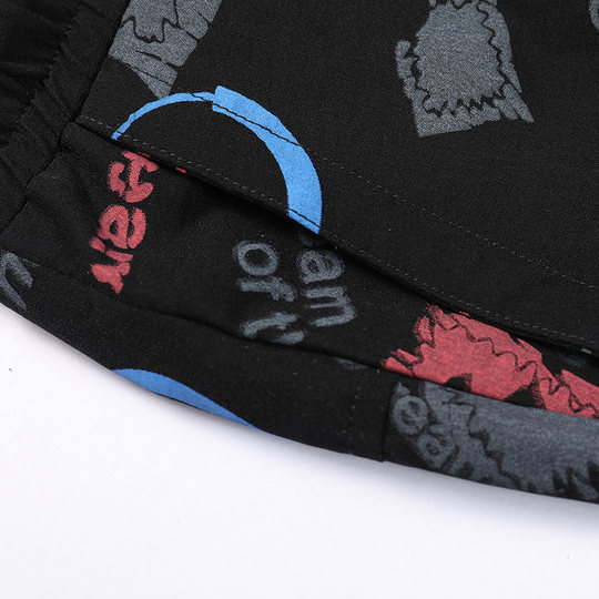 Men's Summer Shorts, Plus Size, Loose Fit, Suitable for Overweight Men, Suitable for Outdoor Wear, 200 Jin (100 kg), 5-Point Length, Trendy, Elastic Mid-Length Pants