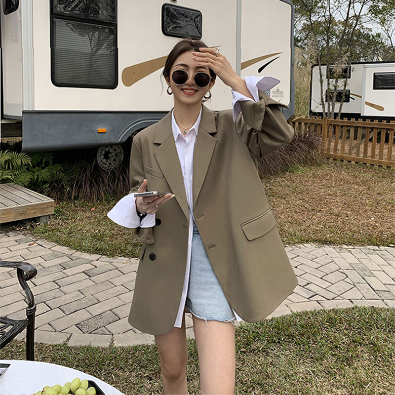 Advanced Sensation Fried Street Suit Jacket Woman 2022 Spring and Autumn New Korean version Little Subsuit Suit Loose Jacket