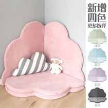 Petal floor mat Crawling mat thickened multi-function folding non-slip Nordic wind ins bed perimeter soft bag girl toy