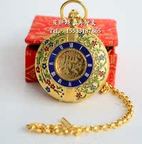 New pocket watches mechanical watches antique movie props pocket watches classical imitation antiques gold pocket watch pins