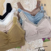 Maple Xin 2153 Summer Beauty Back wrap Breasted Lace Shoulder strap No steel ring Anti-walk light Sexy hollowed-out Chest Jacket