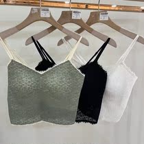 Ancient Princess Spring Summer New Beauty Back Harness Vest Woman Latex Mat Smear Slim Underwear Shoulder Strap Crossgirl Wrap Breast