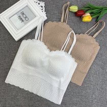 New 46903 summer and beauty back small harness mesh red vest female inside a piece of smear-breasted latex underwear to wrap my chest