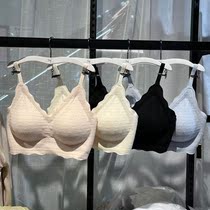 Maple Xin 023 Beauty Back Harness Lace No Mark Girls Underwear No Steel Ring To Gather Triangle Cup Naked Sensation Bra Spring