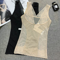 2022 summer moulded body blouses V collar Sexy bunches waist collection Beauty body lingerie Comfortable Thin style Shaping Vest Woman