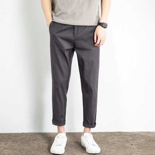 Летние трендовые шелковые штаны для отдыха, свободный прямой крой