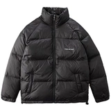 Демисезонный утепленный пуховик, мужская бархатная куртка, оверсайз, утиный пух