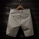 Летние тонкие хлопковые шорты для отдыха, шелковые трендовые мужские штаны, оверсайз