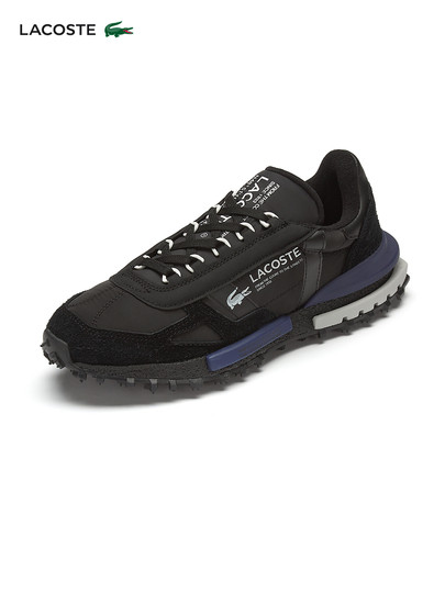 Zapatos LACOSTE de cocodrilo francés para hombre, tendencia de moda, color a juego, cómodos zapatos deportivos y casuales con cordones | 46SMA0123