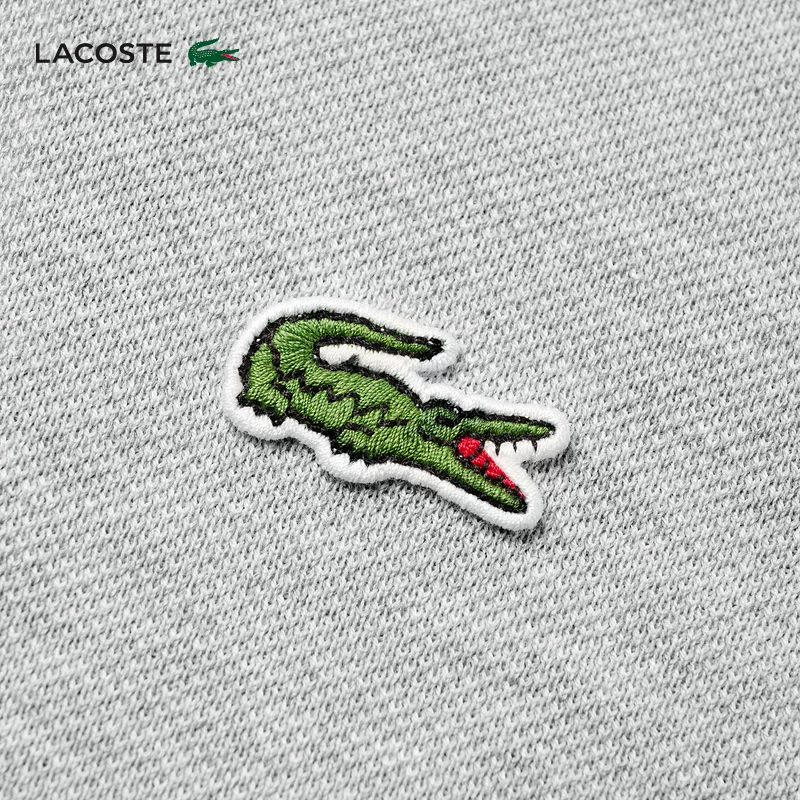 LACOSTE чистый хлопок polo с коротким рукавом, магазин французский крокодил мужской стиль L1264 лацканная корпоративная рубашка, молодежный и популярный дизайн