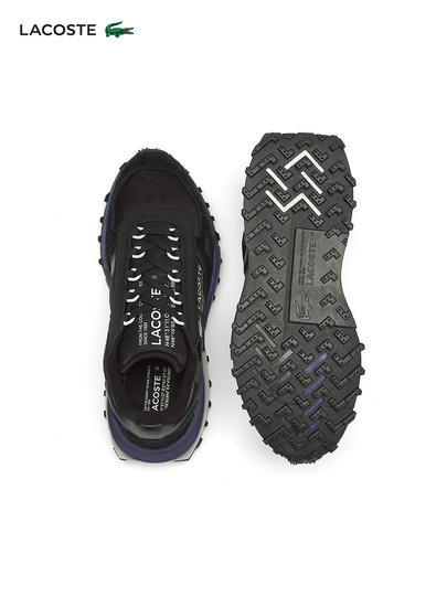 Zapatos LACOSTE de cocodrilo francés para hombre, tendencia de moda, color a juego, cómodos zapatos deportivos y casuales con cordones | 46SMA0123