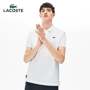 LACOSTE Quần áo cá sấu nam Pháp 19 mùa thu và mùa đông mới áo thể thao cotton ngắn tay áo thể thao | DH8557M2 - Polo