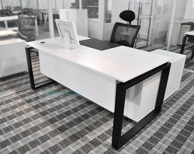 Office furniture owner's table manager table supervisor table minimalist modern large class table and chairs Combined secretary desk