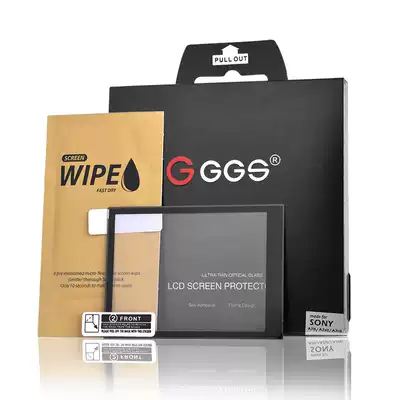ggs Sony a7m3 tempered film a7c screen a7c zv1 camera fx3 film r4a protection a6400 gold steel screen
