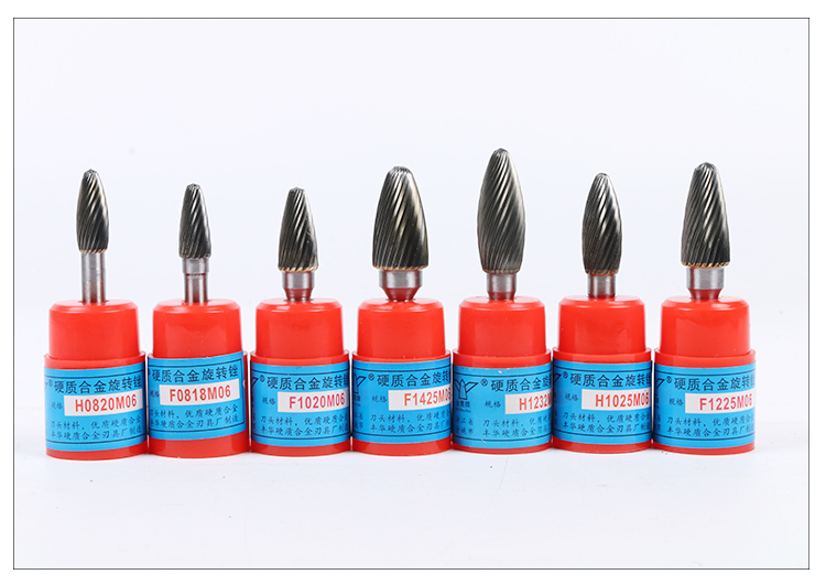 Gold Eagle Card F Type Rotary Filing Hard Alloy Tungsten Steel Grinding Head Metal Grinding Head Milling Cutter F08 Ultra Hard Bullet type 6