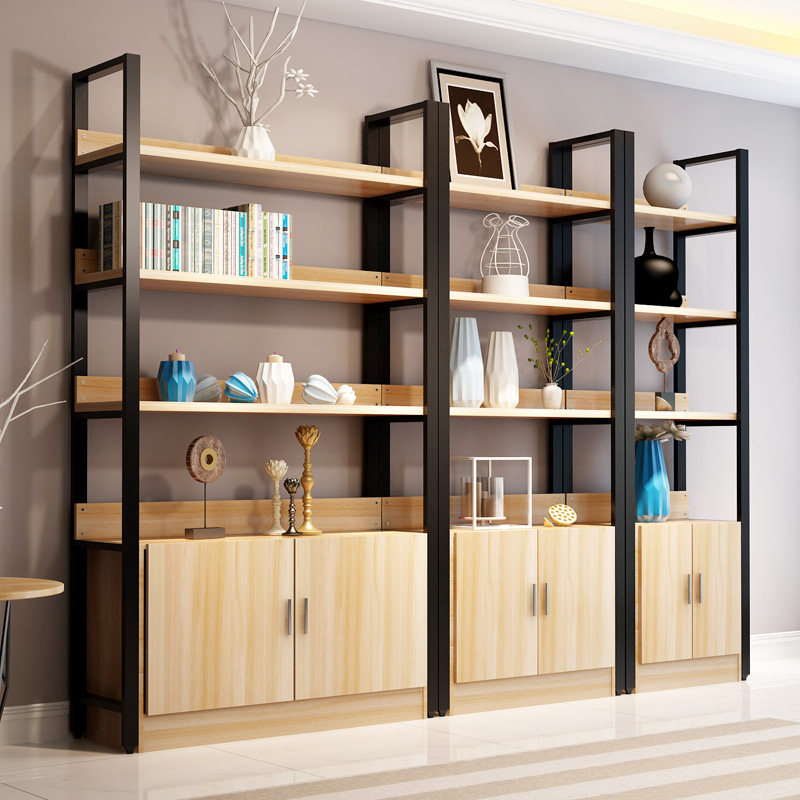 Boutique shelves Cosmetics display cabinet Container display rack Partition cabinet Beauty products display cabinet Shoe rack bag household