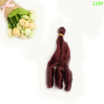 Lori Barbie Corr BJD dolls wig hair row hair wave DIY modified makeup accessories material