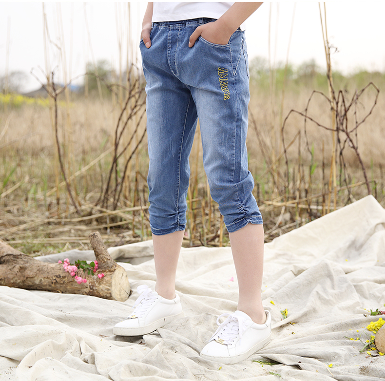 Pantalon fille en toile - Ref 2060511 Image 18