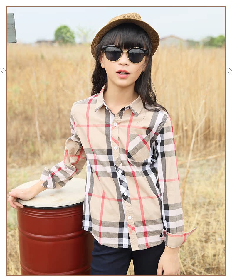 Chemise fille à manche longue - Ref 2084844 Image 15
