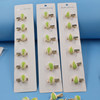 Simulated food pistachio hairpin cute little fresh soft girl side broken hair bangs clip funny duckbill clip hair accessory