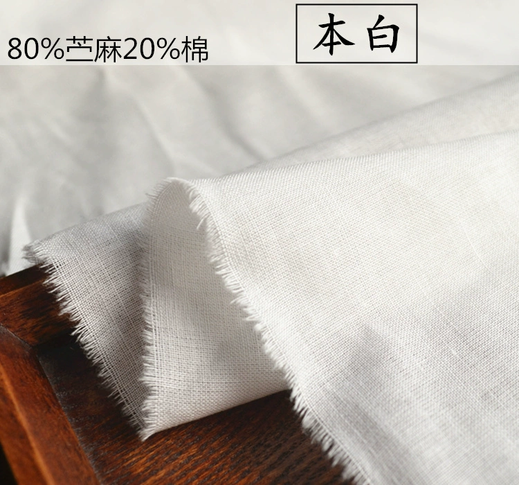 竹 tre nguyên chất vải lanh cotton mùa hè vải lanh mỏng giặt cao cấp DIY quần áo vải giải phóng mặt bằng - Vải vải tự làm