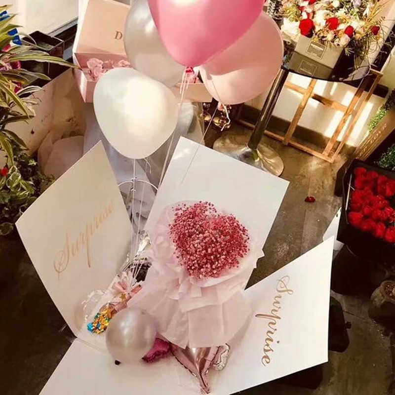 Surprise Box Explosion Balloon Box Douyin Internet Celebrity Proposal Confession Birthday Gift Valentine's Day Girlfriend Gift Box