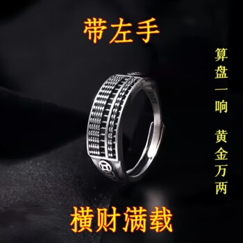 Real and effective luck-lubricating ring for men and women with adjustable opening and non-fading ring.