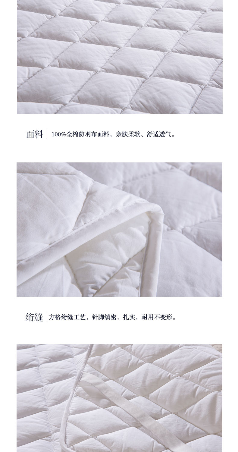 Nệm mền Yi Shiman pad Đệm bảo vệ nệm Simmons 1.8m khách sạn dày xúc xắc Thảm chống trượt 1,5m - Nệm cao su tổng hợp