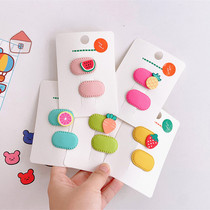 South Koreas new childrens fruit bb clips adorable girl hairpin Jane about Liu Haiclip Hair Accessories