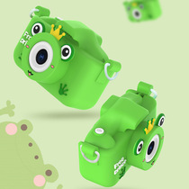 New 2023 frog childrens camera digital high-definition photo-camera toy gift camera