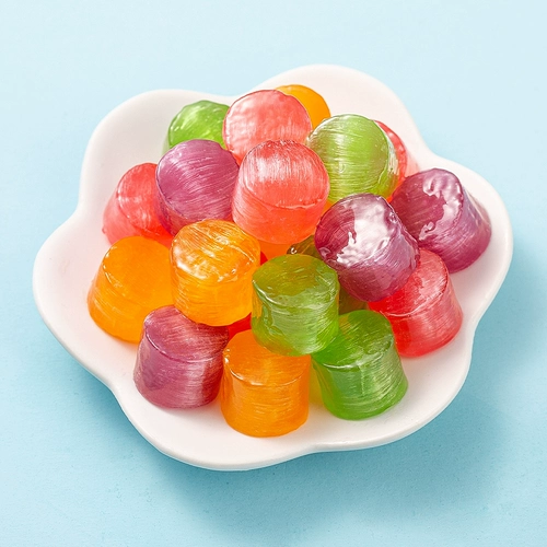 锦大 Чистый красный красочный тысяча бумажных конфетков конфеты Canas можно смешать с небольшими кислыми фруктовыми ароматами твердых сахарных конфет. Случайные закуски